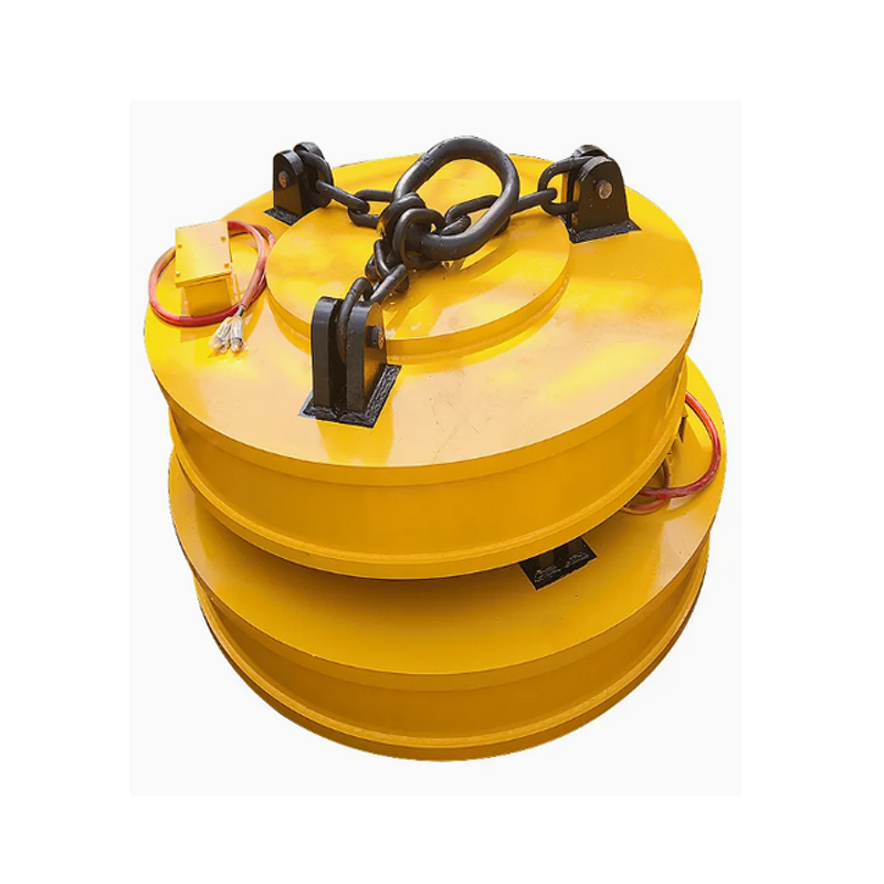 Magnetic Lifter Manufacturer - Circular Scrap Metal Industrial Electromagnet