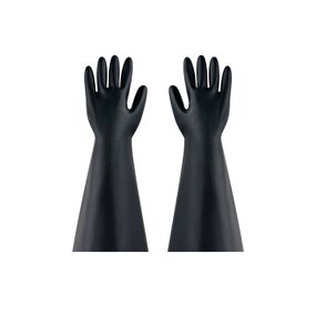 Butyl Rubber Gloves Manufacturer - 35CM Long Superior Protection Chemical Resistant Isolator Safety