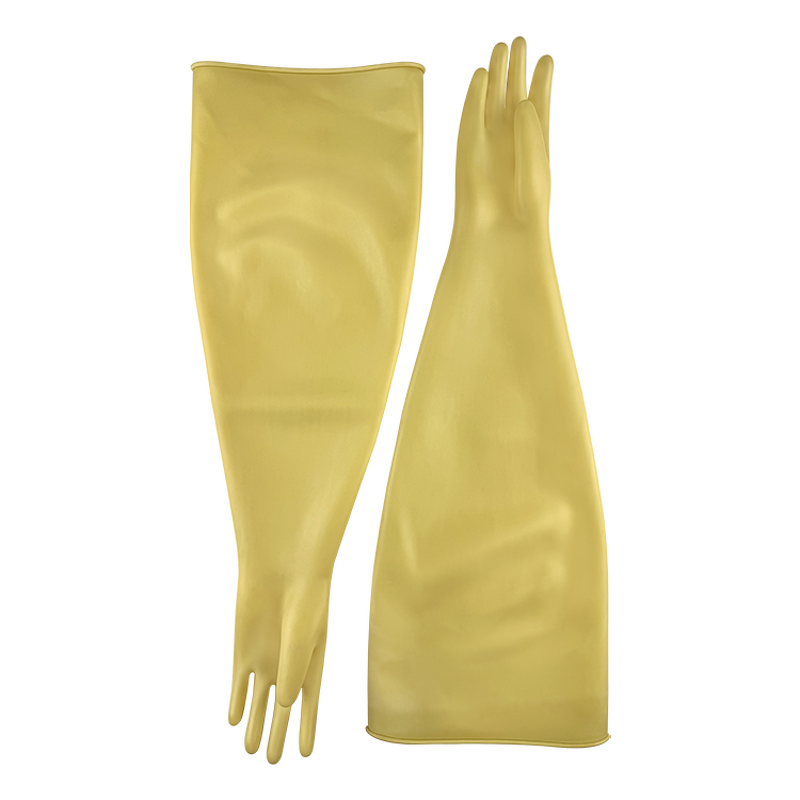 Latex Safety Gloves Manufacturer - 800mm Long Arm 6-Inch Thickened 1.6MM Cut Resistant