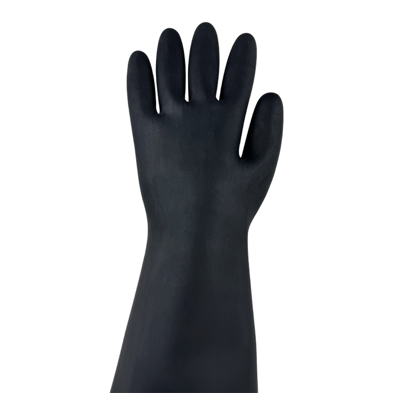 Work Protection Gloves Manufacturer - Professional Black for Nuclear Radiation Industry