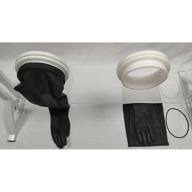 Butyl Rubber Gloves Manufacturer - High Performance Experimental Protective Shiny Dry Box Chemical