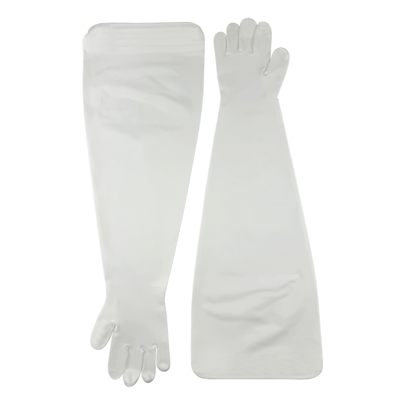 Sterilized Nitrile Gloves Manufacturer - White High Temperature Resistance to Multiple Sterilization