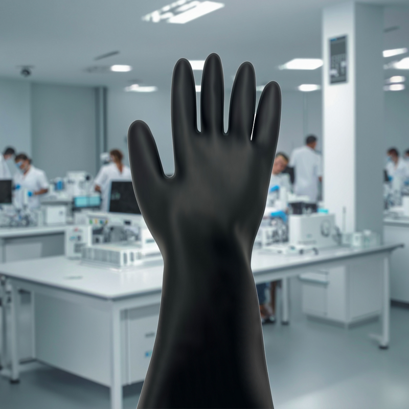 Long Arm Safety Gloves Manufacturer - High Performance Experimental Chemical Resistant Replace 9B1532A9Q
