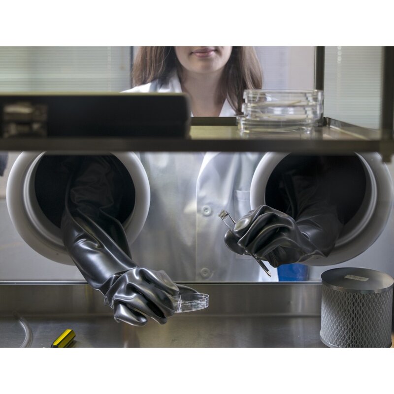 Long Arm Safety Gloves Manufacturer - High Performance Experimental Chemical Resistant Replace 9B1532A9Q