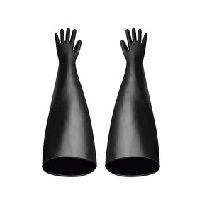 Dry Box Safety Gloves Manufacturer - Waterproof Work New Design Tear Resistance Latex