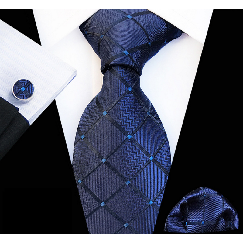 Men's Tie Factory - Custom Strip 100% Polyester Woven Business Tie