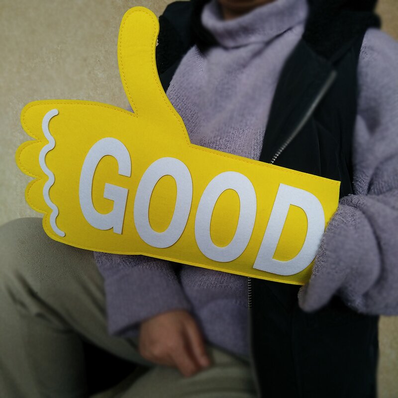 Foam Hand Gloves Factory - Wholesale Custom EVA Foam Cheerleading Victory Gesture