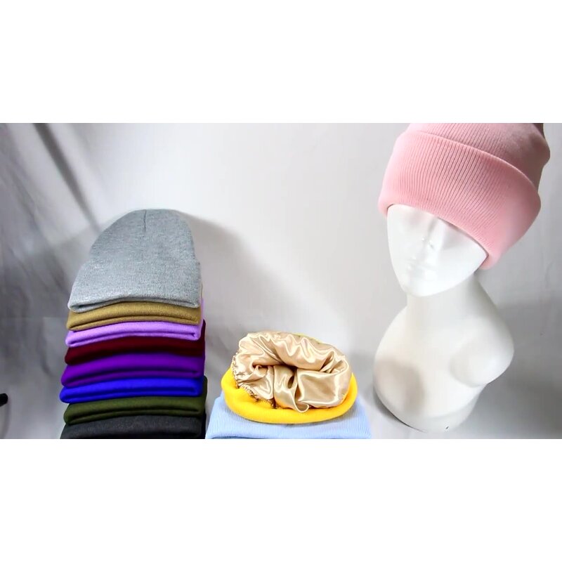 Winter Cap Manufacturer - Warm Knitted Ear Protection Inner Sanding Cross-border