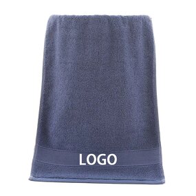 Bath Towel Factory - Customized Embroidery Logo Woven Cotton Thickened Comfortable