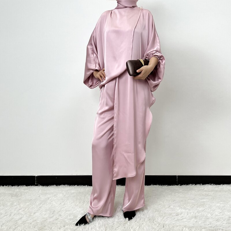 Islamic Clothing Manufacturer - Custom Wholesale Polyester Elegant Two-Piece Set