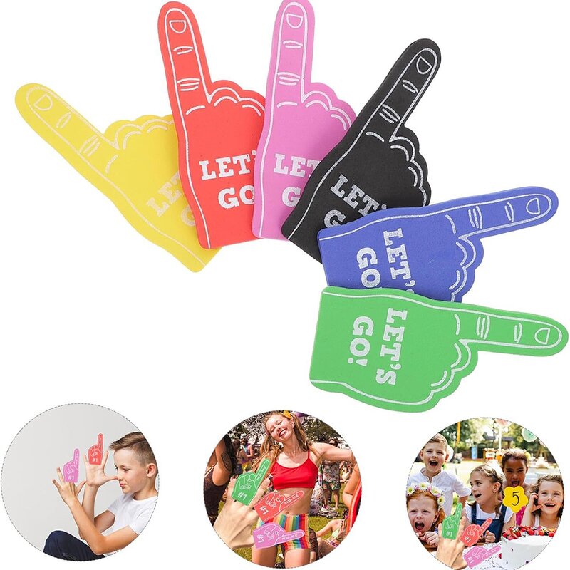 Foam Hand Gloves Factory - Wholesale Custom EVA Foam Cheerleading Victory Gesture