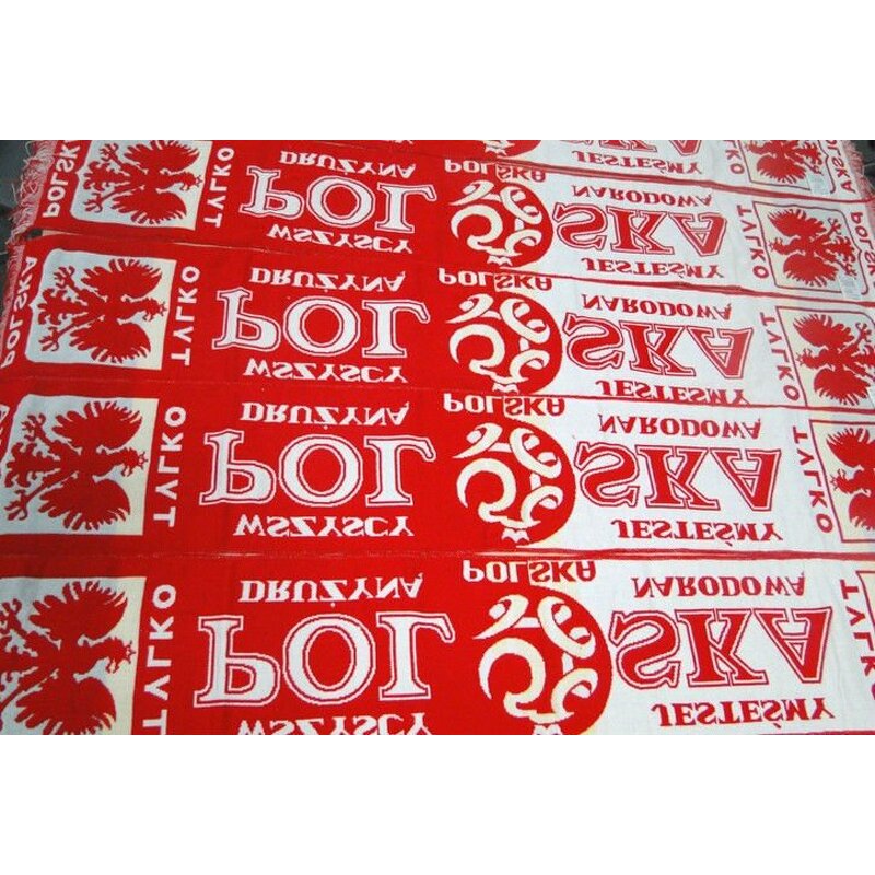 Soccer Scarf Manufacturer - Custom Design Knit Promotional Fan Scarf