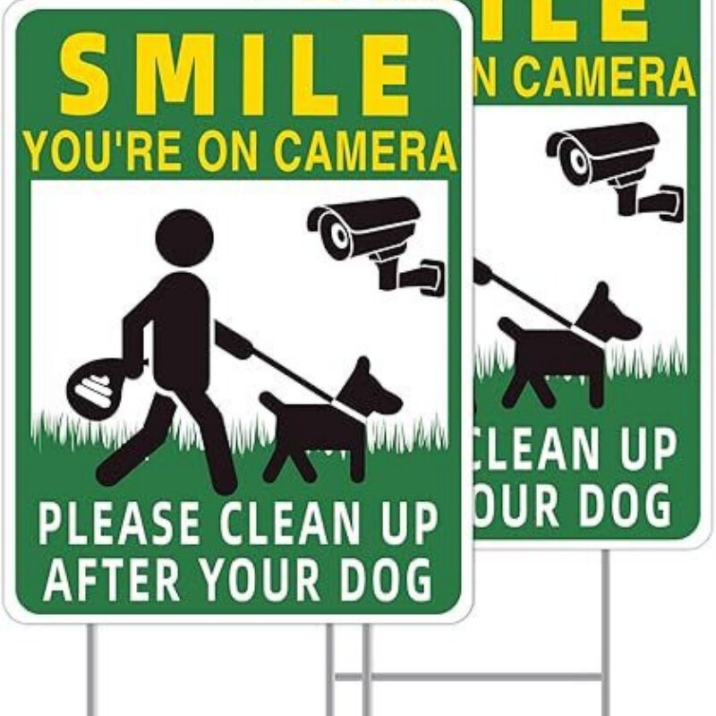 Lawn Signs Manufacturer - Custom PVC Eco-Friendly Cartoon H-Stakes Yard