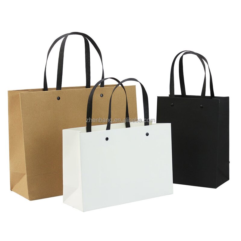 Paper Shopping Bag Manufacturer - Logo Print Promotional with Handle Bag