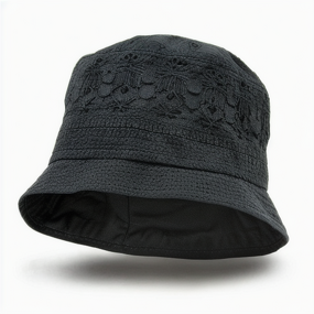 Bucket Hat Factory - Custom Cotton Puffy with Letter Embroidery Unisex