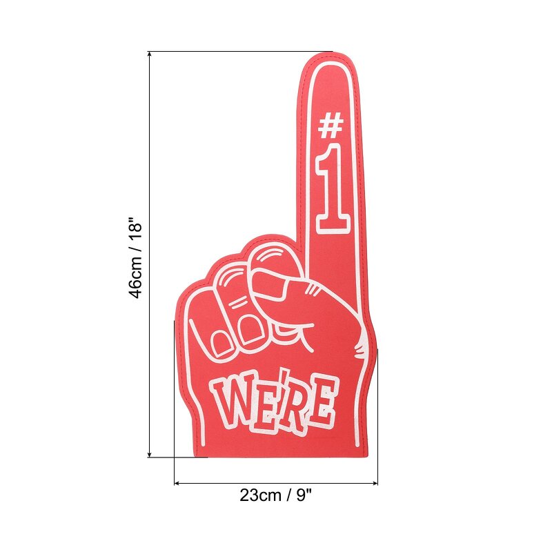 Foam Finger Factory - We Are #1 EVA Foam Hand Cheerleading Celebration