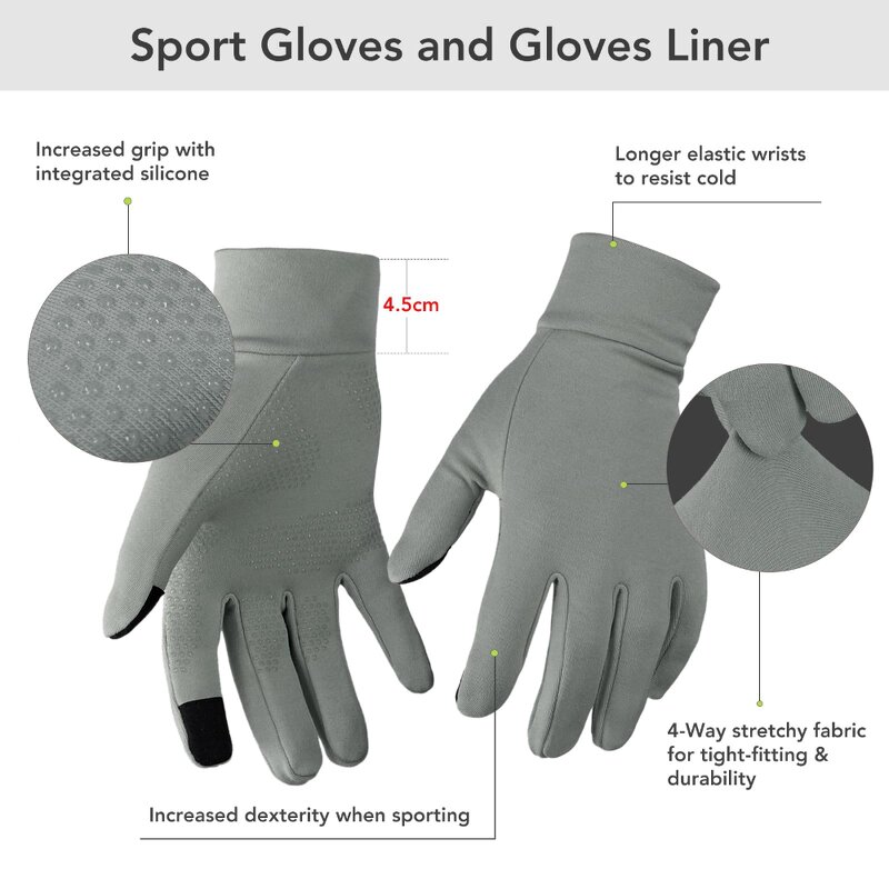 Cycling Gloves Factory - Lightweight Anti-Slip Warm Liners for Sports