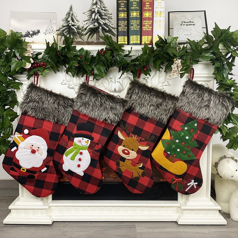 Dog Christmas Stocking Manufacturer - Polyester Sustainable Needlepoint Decorative