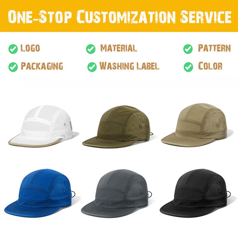 Baseball Cap Factory - Custom Lightweight Breathable Mesh Waterproof Snapback