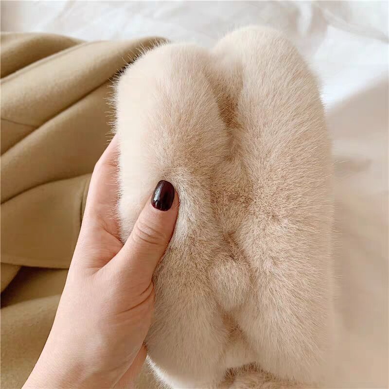 Faux Fur Scarf Manufacturer - Custom Soft Artificial with Ball Rabbit Fur Scarf