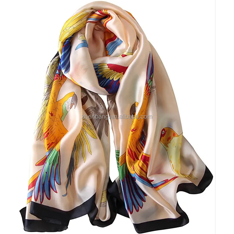 Women's Scarves Factory - Wholesale Luxury Brand Design Foulard Chain Print