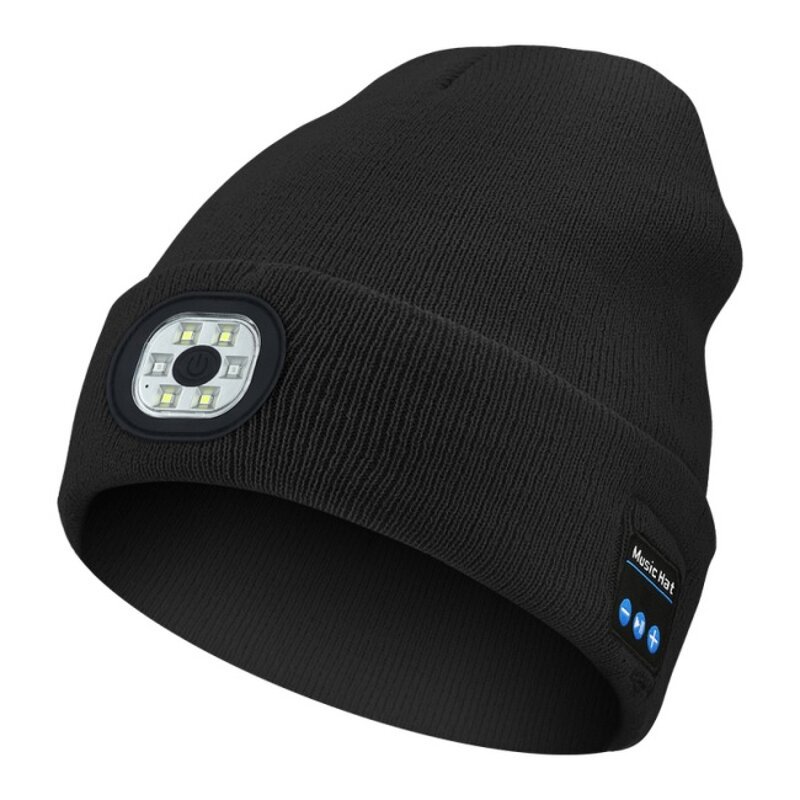LED Beanie Hat Manufacturer - Custom Warm Winter Beanie with Light Outdoor