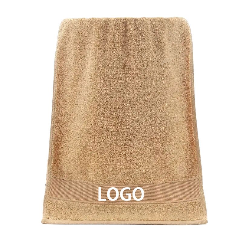 Bath Towel Factory - Customized Embroidery Logo Woven Cotton Thickened Comfortable