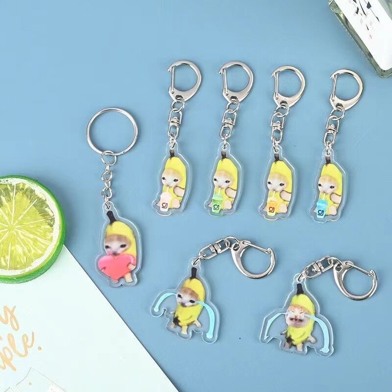 Acrylic Keychain Factory - Custom Party Gifts Funny Animal Acrylic Keychain