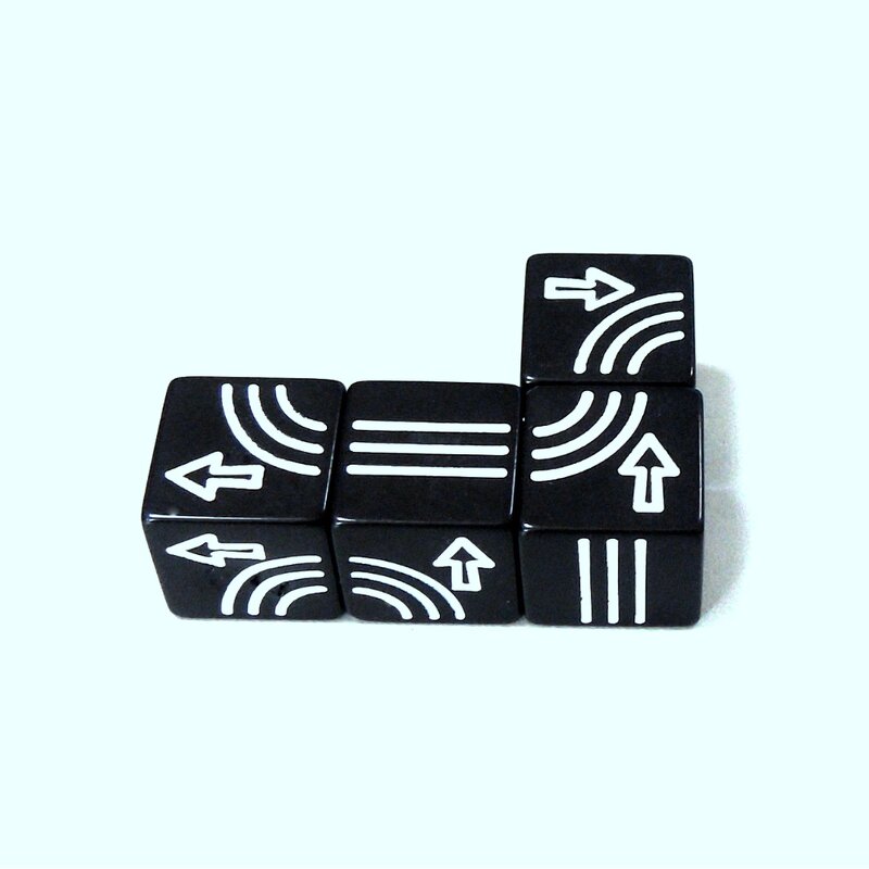 Acrylic Dice Factory - Custom with Heat-Transfer Printed Logo for Games