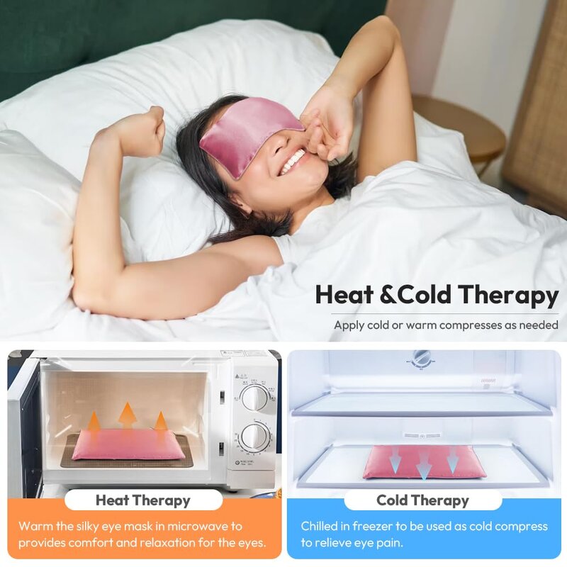 Eye Pillow Mask Manufacturer - Custom Soft Organic Aromatherapy Meditation Silk