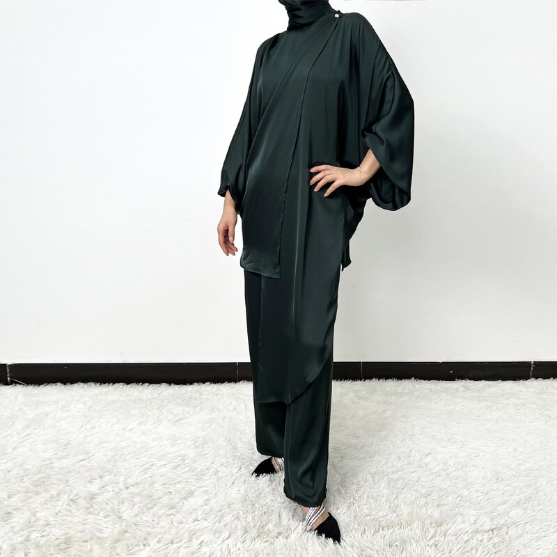 Islamic Clothing Manufacturer - Custom Wholesale Polyester Elegant Two-Piece Set