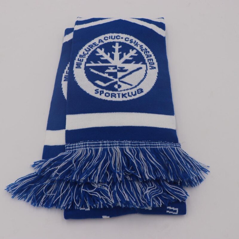 Soccer Scarf Manufacturer - Customized Design Knit Promotional Fan Scarf