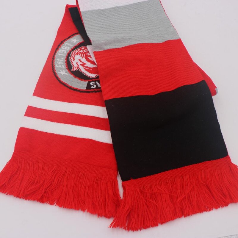Soccer Scarf Manufacturer - Customized Design Knit Promotional Fan Scarf