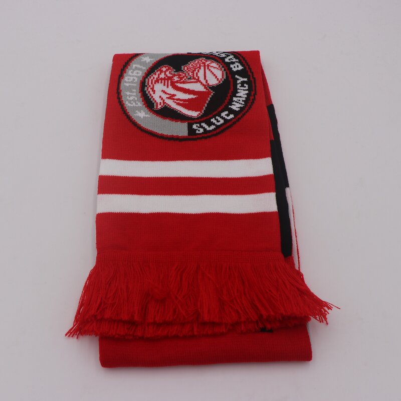 Soccer Scarf Manufacturer - Customized Design Knit Promotional Fan Scarf