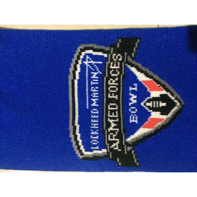 Football Scarf Factory - Custom Design Double Layers Silk Knit Fan Scarf