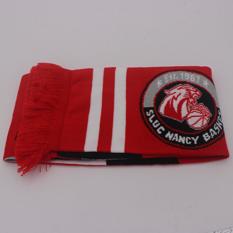 Soccer Scarf Manufacturer - Customized Design Knit Promotional Fan Scarf