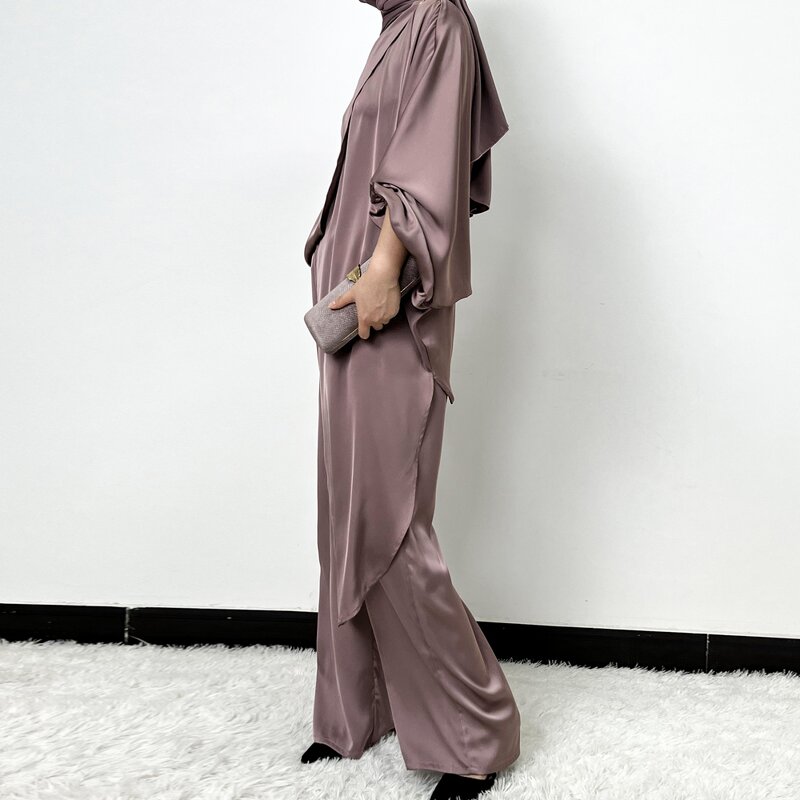 Islamic Clothing Manufacturer - Custom Wholesale Polyester Elegant Two-Piece Set