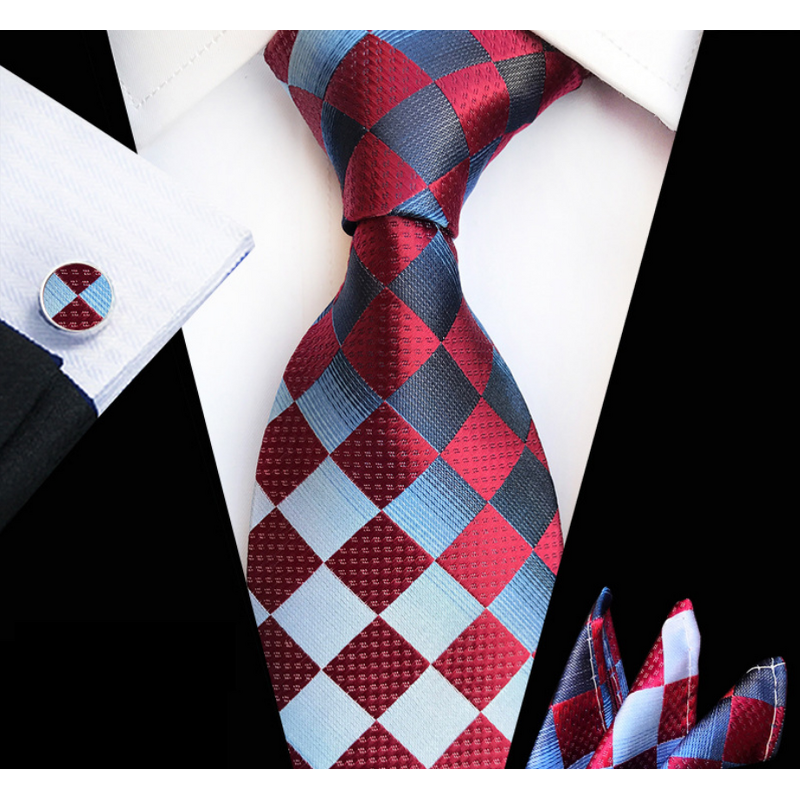 Men's Tie Factory - Custom Strip 100% Polyester Woven Business Tie