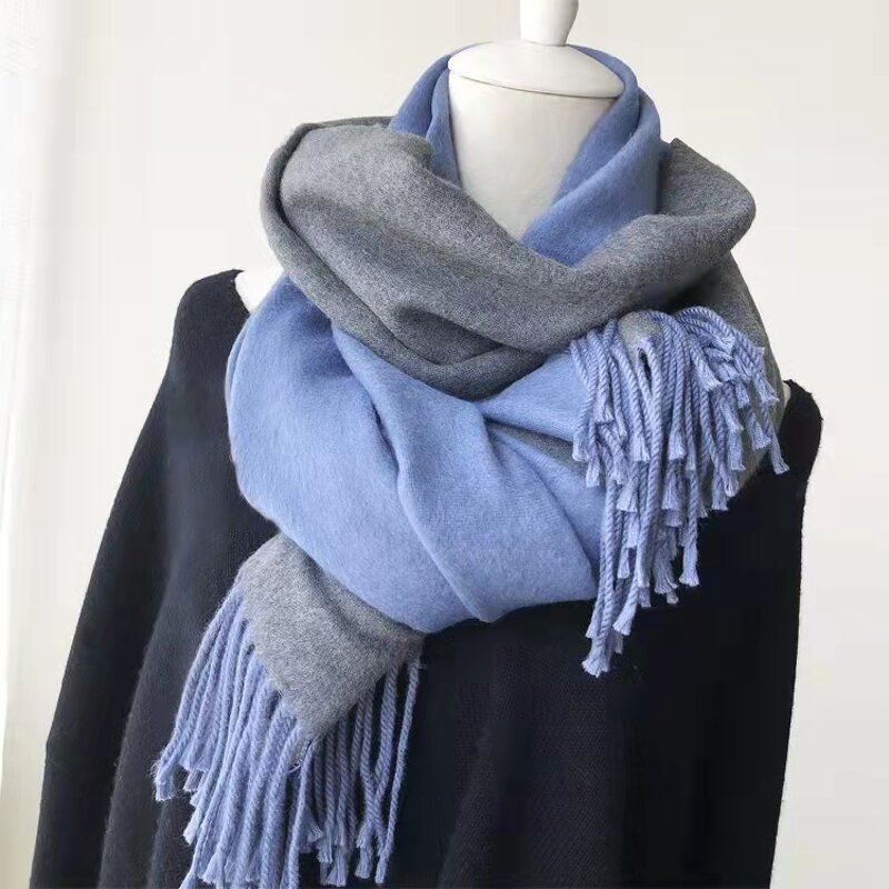 Cashmere Scarf Factory - Wholesale Customized Lady Winter Warm Cashmere Shawl