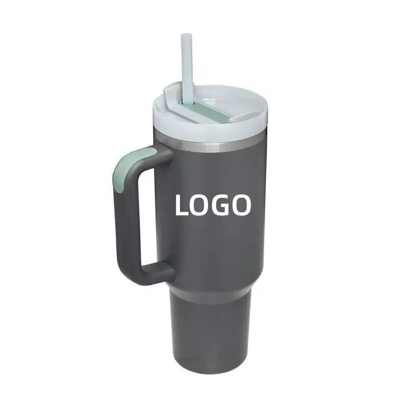 Stainless Steel Cup Factory - Custom 40oz Double Layer Vacuum Portable Straw