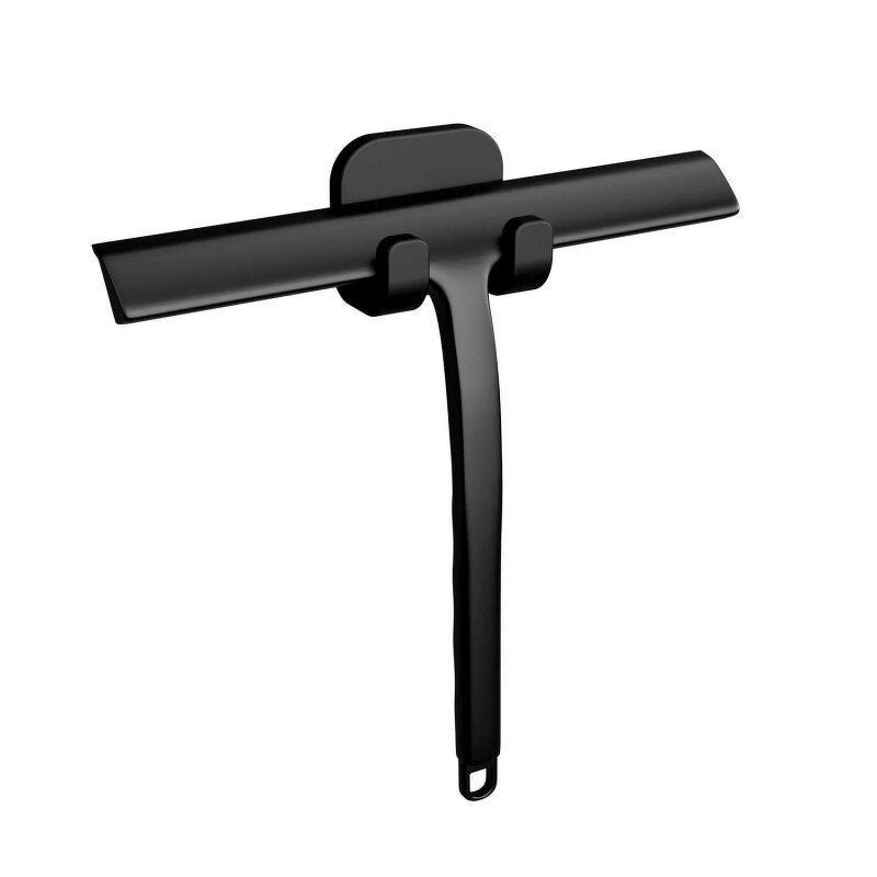 Glass Scraper Manufacturer - Silicone Wiper with Hooks for Bathroom