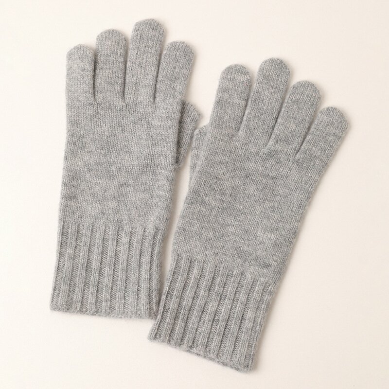 Winter Gloves Factory - New Polyester Warm Multicolor Finger Separation