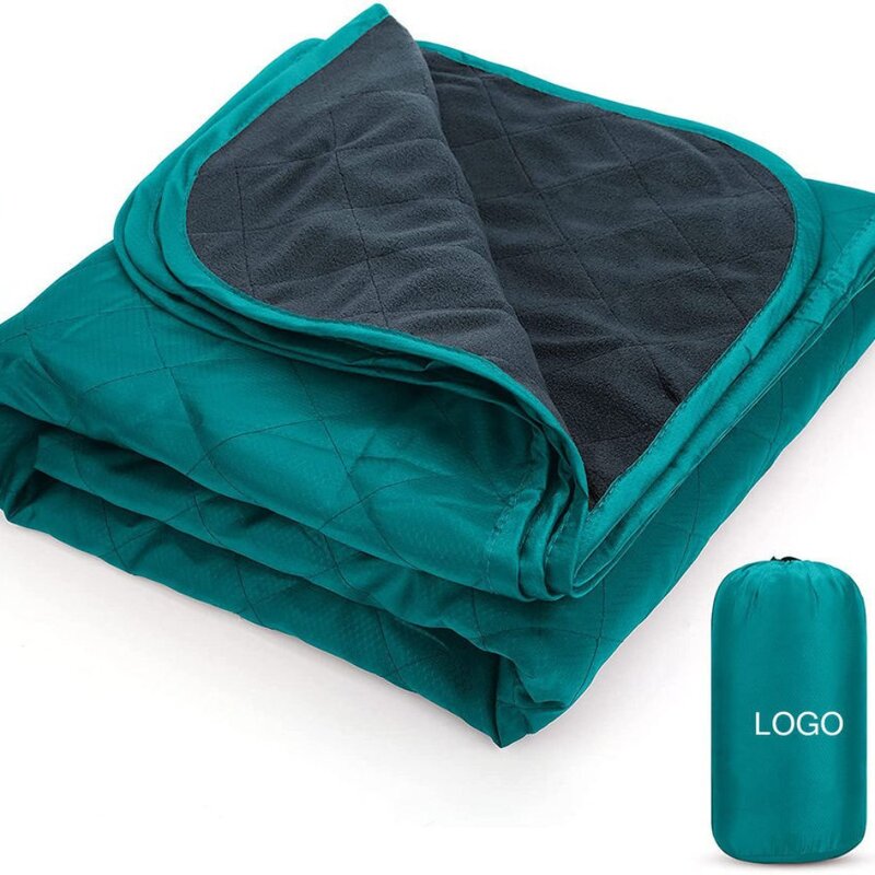 Camping Blanket Factory - Custom Logo Woven Fleece Outdoor Waterproof Portable