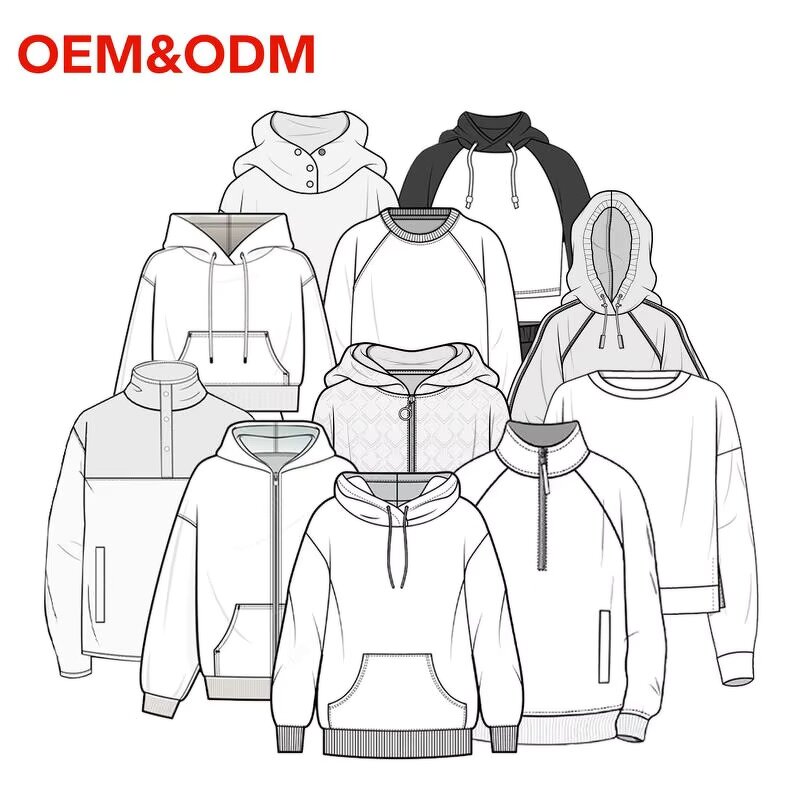 Hooded Sweatshirt Factory - Custom Unisex Breathable Cotton with Pocket