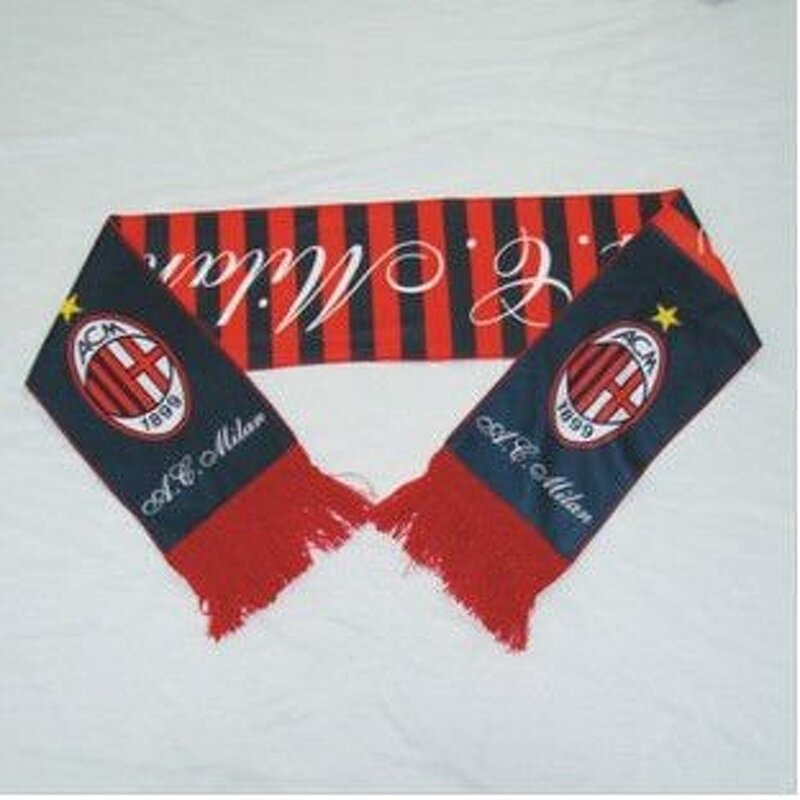 Soccer Scarf Manufacturer - Custom Design Knit Promotional Fan Scarf