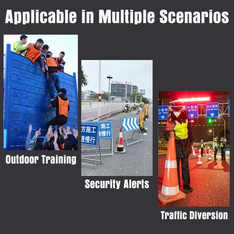 Traffic Baton Manufacturer - Custom LED Rechargeable Flashing Signal Wand