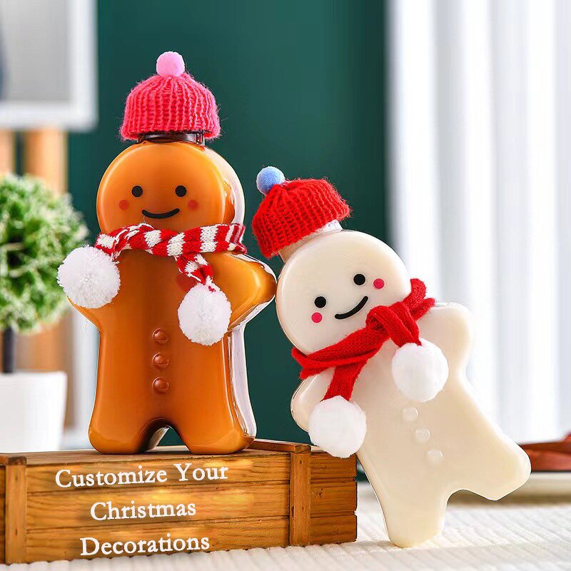 Christmas Scarf Factory - Custom Hot Mini Scarf Doll Bottle Decoration