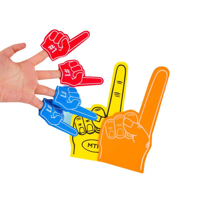 Foam Hand Gloves Factory - Wholesale Custom EVA Foam Cheerleading Victory Gesture