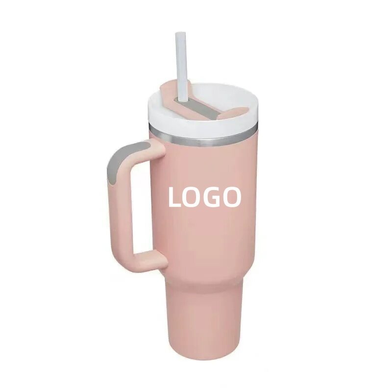 Stainless Steel Cup Factory - Custom 40oz Double Layer Vacuum Portable Straw