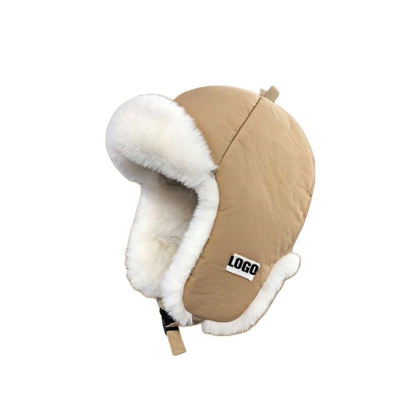 Ski Cap Factory - Men's Ladies Waterproof Fur Ear Flap Trapper Bomber